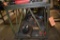 HEAVY DUTY METAL ROLLING CART WITH 1 1/2