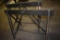 PAIR OF STEEL WORK STANDS (SAWHORSES), 40