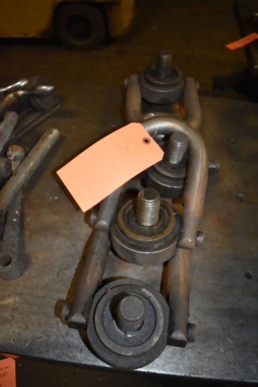 (4) LARGE SWIVEL EYE BOLTS