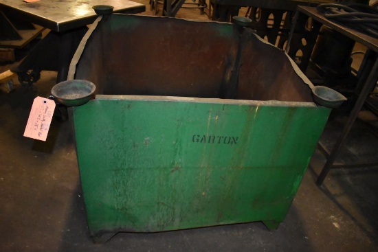 HEAVY DUTY METAL BIN, 42"L x 36"D x 28"H