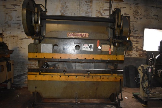 CINCINNATI BRAKE PRESS, 8' BED,