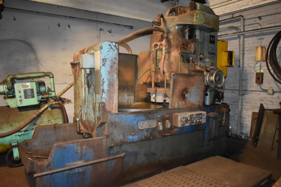 BLANCHARD #20 VERTICAL SURFACE GRINDER, 36" TABLE,