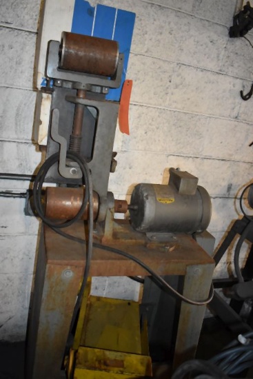 6" WIDE BELT SANDER ON STAND, 3 PHASE, 230/460 VOLTS,