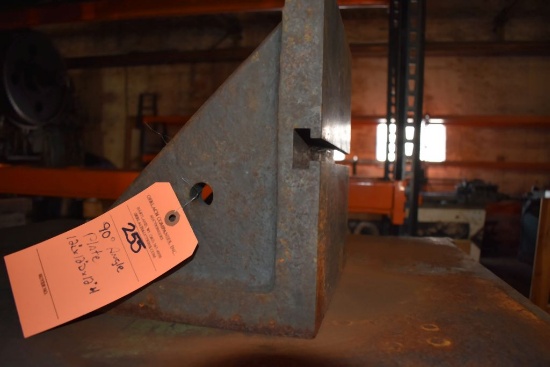 90 DEGREE ANGLE PLATE, 12"L x 12"D x 12"H