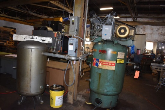 CHAMPION 10 H.P AIR COMPRESSOR, 140-175 PSIG WITH