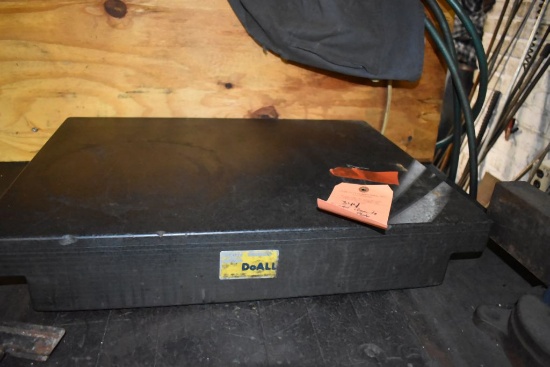 DO-ALL GRANITE SURFACE PLATE, 24"L x 18"D