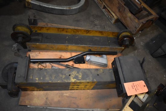SKID OF BRIDGE CRANE PARTS