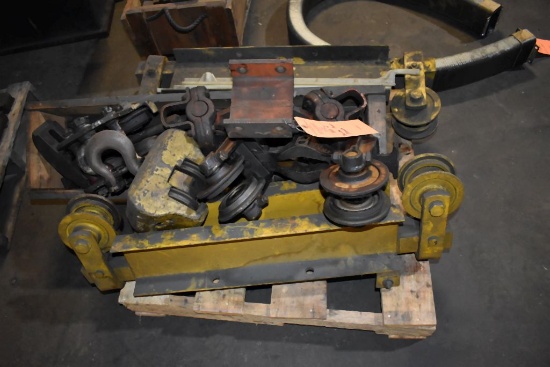 SKID OF BRIDGE CRANE PARTS