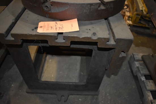 LARGE T-SLOT TABLE, 27 1/2" x 23"