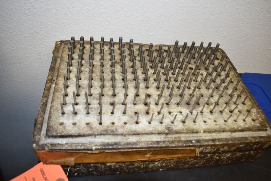 INCOMPLETE SET OF PIN GAUGES