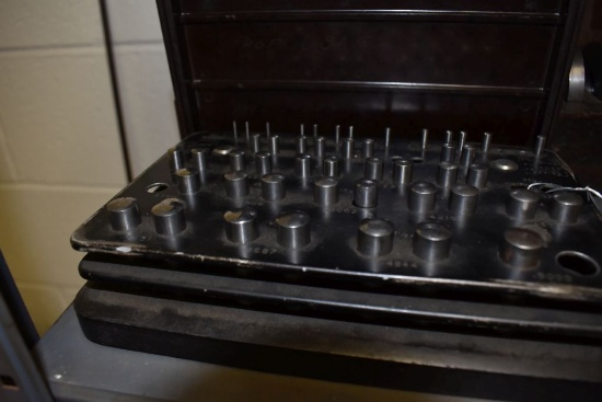 SET OF HORBERG DRILL SIZE PIN GAUGES, FRACTION SERIES,