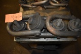 (4) EXTRA LARGE SWIVEL EYE BOLTS