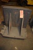 PAIR OF STEEL 90 DEGREE ANGLE PLATES, 24 5/8