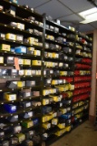 HUGE SHELVING UNIT WITH LARGE SELECTION OF