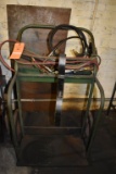 OXYGEN/ACETYLENE TORCH AND GAUGE SET WITH CART