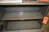 METAL SHELVING UNIT WITH TWO SHELVES, 30