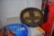 HERE WE GO BUDLIGHT SIGN/CLOCK AND PLASTIC HB MUNCHEN