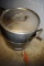 (2) STAINLESS STEEL POTS - (1) HAS A LID,