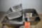 (6) ASSORTED STAINLESS STEEL INSERT PANS