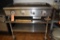 CECILWARE PRO COOKTOP ON STAINLESS TABLE ON CASTER,
