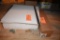 PILE OF CEILING TILE SQUARES AND CEILING GRID PARTS
