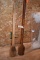 (2) WOOD PADDLES