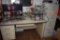 VINTAGE METAL DESK AND HON LEGAL SIZE FOUR DRAWER FILE CABINET