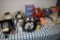 CONTENTS OF TABLE; LIGHTS, BULBS, CORDS AND MISC.