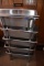 (5) CHAFING DISH STANDS WITH DEEP INSERTS