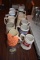 CERAMIC AND PLASTIC ADVERTISING BEER STEINS