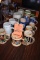 ASSORTED CERAMIC BEER STEINS