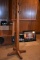 WOODEN COAT TREE WITH EIGHT HOOKS