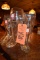 (3) LARGE GLASS BEER BOOTS WEIHENSTEPHAN, &