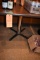 PEDESTAL TABLE, WOODGRAIN TOP, NO CONTENTS, 36