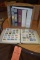 THOUSANDS OF FOREIGN STAMPS - (7) BINDERS;