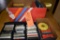 (2) BOXES AND (1) CASE OF CASSETTES AND GERMAN BOOKS