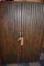 WOOD STORAGE CABINET, LOCKABLE, 40
