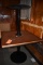 PAIR OF SQUARE PEDESTAL TABLES, 36