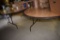 LOT OF (2) 5' DIAMETER BANQUET TABLES, NO CONTENTS