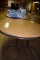 LOT OF (2) 5' DIAMETER BANQUET TABLES, NO CONTENTS