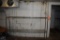 FREEZER STYLE SHELVING UNIT WITH THREE SHELVES,