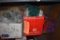 LARGE LOT OF MISC. CHRISTMAS LIGHTS, TWO SHELVES