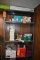 FIVE TIER ADJUSTABLE METAL SHELVING UNIT,