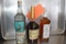 (3) BOTTLES OF HENNESSY JIM BEAM CAZADORES TEQUILA,