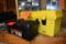 18 DRAWER ORGANIZER WITH CONTENTS, (2) TOOL BOXES
