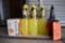 (8) ASSORTED BOTTLES, (1) 4 PACK OF NUTRL,