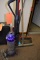 (5) ITEMS; BISSELL, DYSON, BROOMS AND DUST PAN