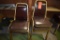 (5) BROWN VINYL CHAIRS