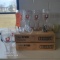(6) GLASS SPATEN BOOTS AND (2) BOXES OF SMALL GLASS SHOT BOOTS