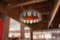 OLD STYLE CHANDELIER STYLE LIGHT FIXTURE, PLASTIC,